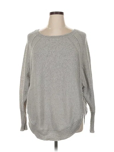 Pre-owned Express Pullover Sweater In Gray