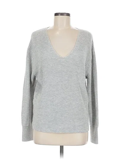 Pre-owned Express Pullover Sweater In Gray