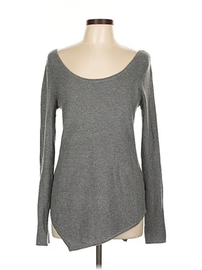 Pre-owned Express Pullover Sweater In Gray