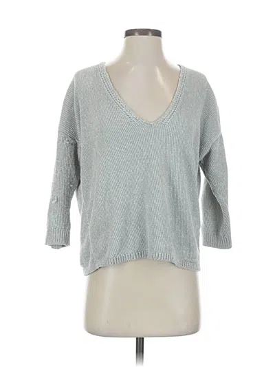 Pre-owned Express Pullover Sweater In Gray