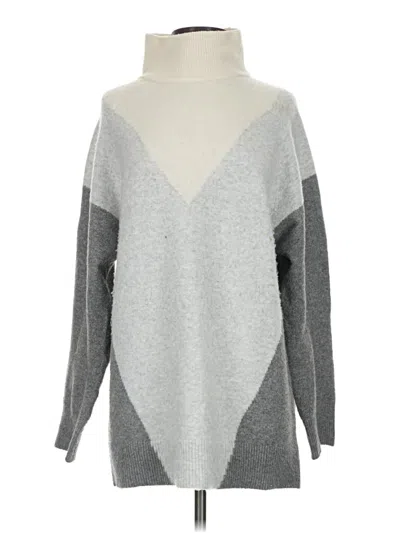 Pre-owned Express Pullover Sweater In Gray