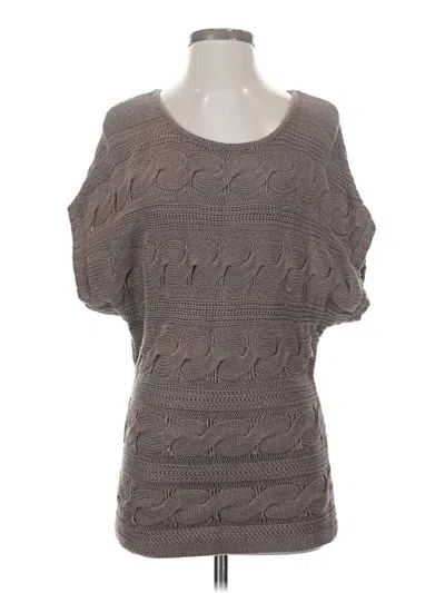 Pre-owned Express Pullover Sweater In Gray