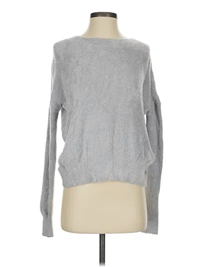 Pre-owned Express Pullover Sweater In Gray