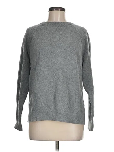 Pre-owned Express Pullover Sweater In Gray