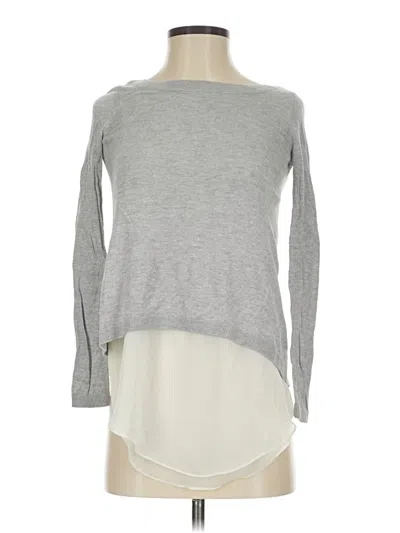 Pre-owned Express Pullover Sweater In Gray