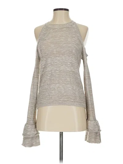 Pre-owned Express Pullover Sweater In Gray
