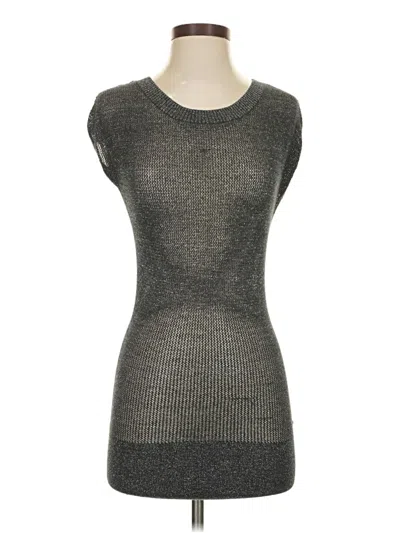 Pre-owned Express Pullover Sweater In Gray
