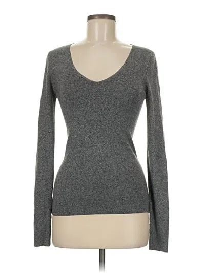 Pre-owned Express Pullover Sweater In Gray