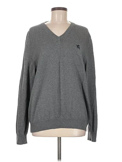 Pre-owned Express Pullover Sweater In Gray