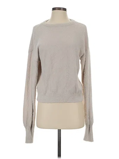 Pre-owned Express Pullover Sweater In Gray