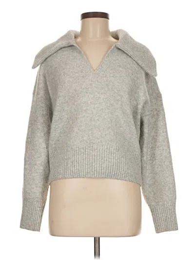 Pre-owned Express Pullover Sweater In Gray