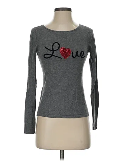 Pre-owned Express Pullover Sweater In Gray