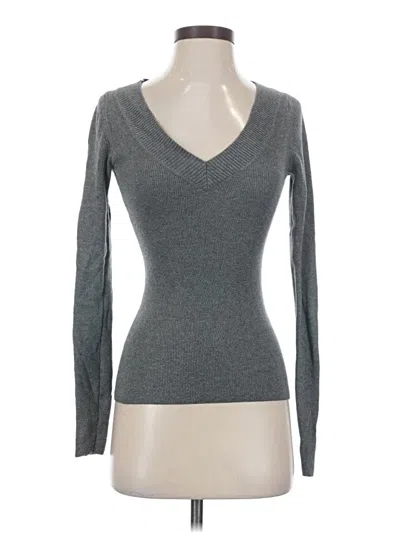 Pre-owned Express Pullover Sweater In Gray