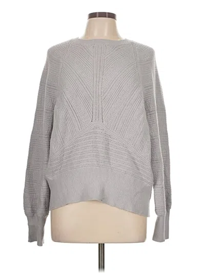 Pre-owned Express Pullover Sweater In Gray