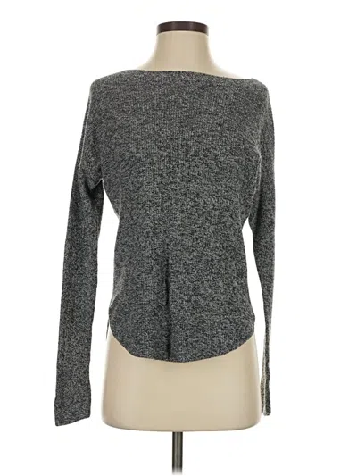 Pre-owned Express Pullover Sweater In Gray