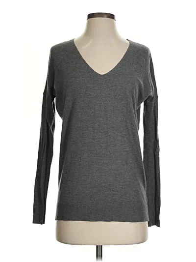 Pre-owned Express Pullover Sweater In Gray