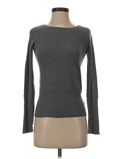Pre-owned Express Pullover Sweater In Gray