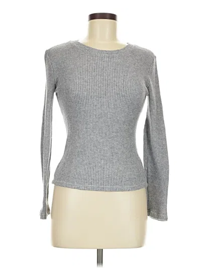 Pre-owned Express Pullover Sweater In Gray