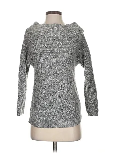 Pre-owned Express Pullover Sweater In Gray