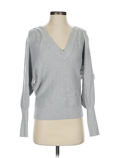 Pre-owned Express Pullover Sweater In Gray