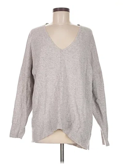 Pre-owned Express Pullover Sweater In Gray