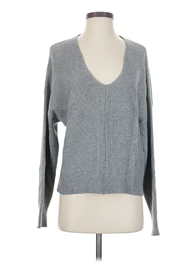 Pre-owned Express Pullover Sweater In Gray
