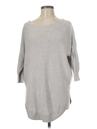 Pre-owned Express Pullover Sweater In Gray