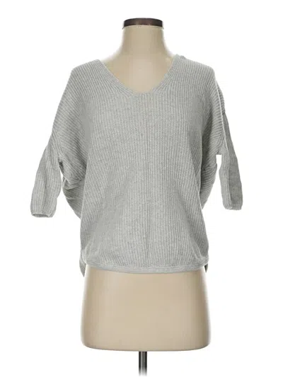 Pre-owned Express Pullover Sweater In Gray