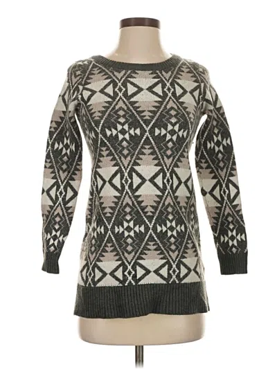 Pre-owned Express Pullover Sweater In Gray