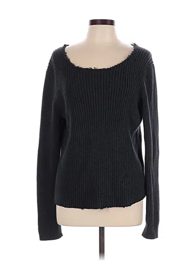Pre-owned Express Pullover Sweater In Gray
