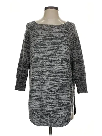 Pre-owned Express Pullover Sweater In Gray