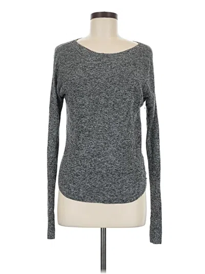 Pre-owned Express Pullover Sweater In Gray