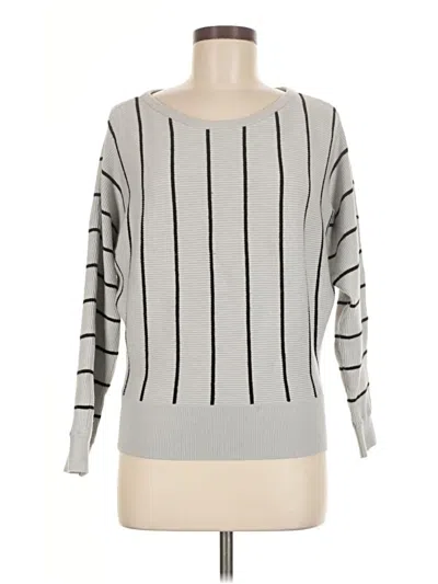 Pre-owned Express Pullover Sweater In Gray