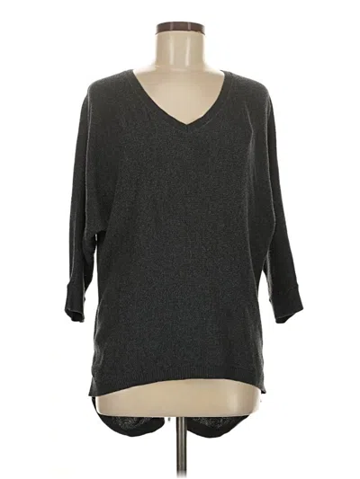 Pre-owned Express Pullover Sweater In Gray