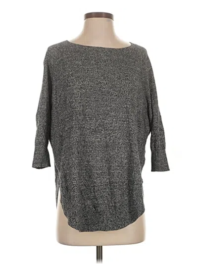 Pre-owned Express Pullover Sweater In Gray