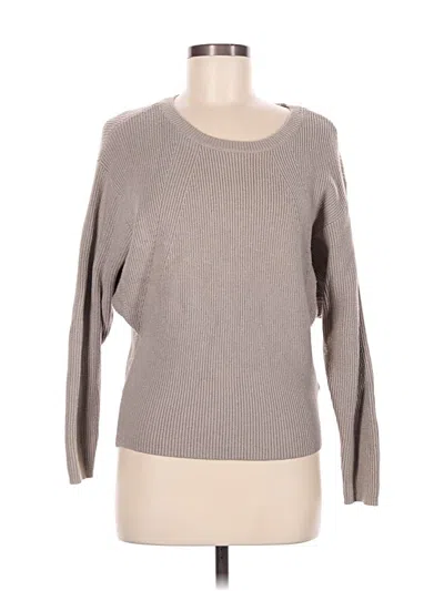 Pre-owned Express Pullover Sweater In Gray