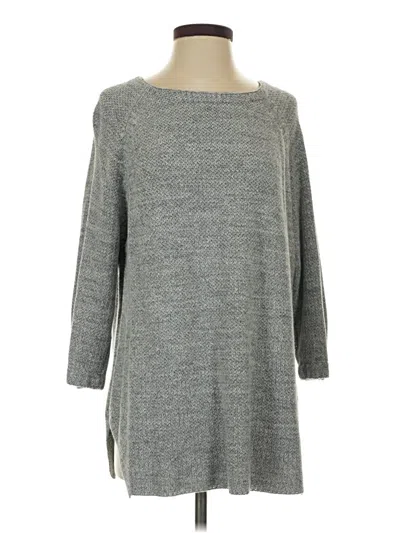 Pre-owned Express Pullover Sweater In Gray