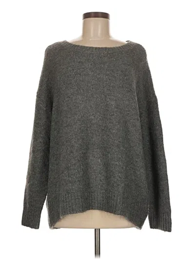 Pre-owned Express Pullover Sweater In Gray