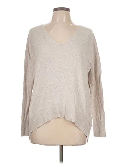 Pre-owned Express Pullover Sweater In Gray