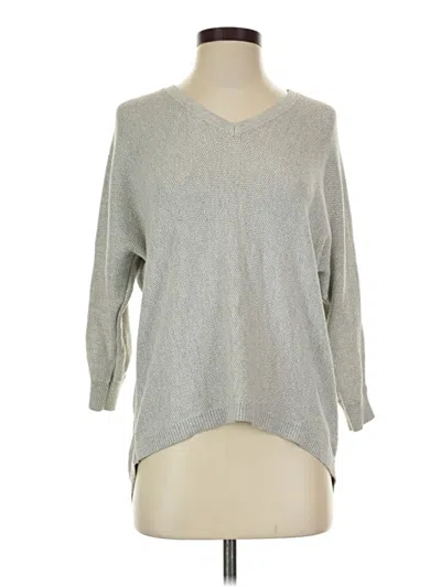 Pre-owned Express Pullover Sweater In Gray