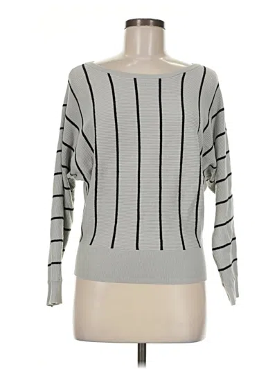 Pre-owned Express Pullover Sweater In Gray