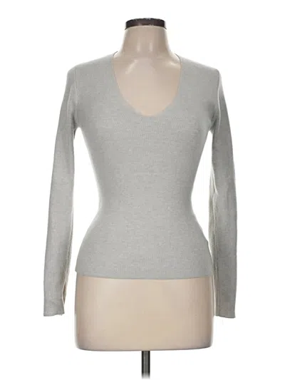 Pre-owned Express Pullover Sweater In Gray