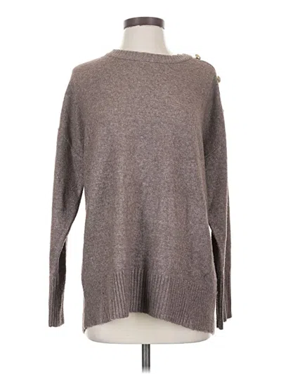 Pre-owned Express Pullover Sweater In Gray