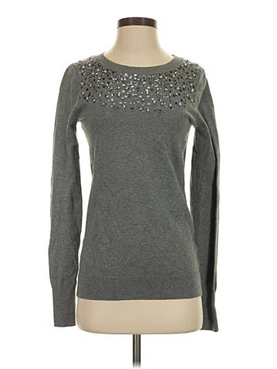 Pre-owned Express Pullover Sweater In Gray