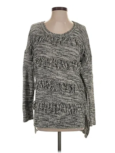 Pre-owned Express Pullover Sweater In Gray