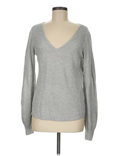 Pre-owned Express Pullover Sweater In Gray