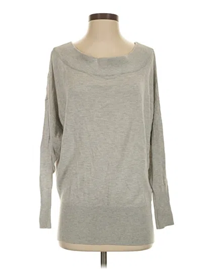 Pre-owned Express Pullover Sweater In Gray