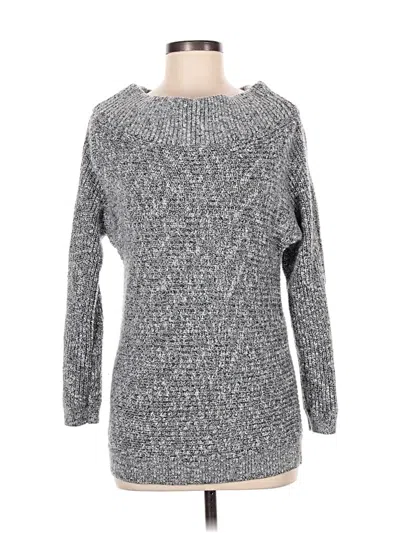 Pre-owned Express Pullover Sweater In Gray