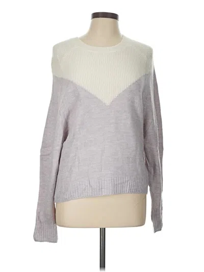 Pre-owned Express Pullover Sweater In Gray