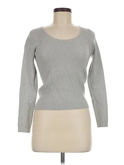 Pre-owned Express Pullover Sweater In Gray